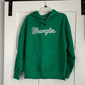 Wrangler Women's Green Hoodie